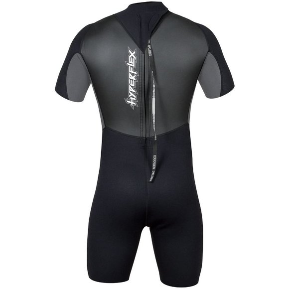 HYPERFLEX Men's 2.5mm Shorty Springsuit Wetsuit Short John Size Extra Small XS - Picture 3 of 7